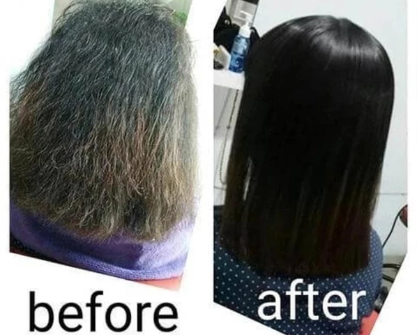 chicvoss straightener before and after results