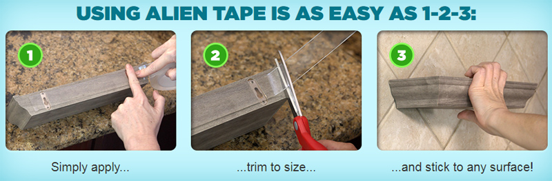 how to use alien tape