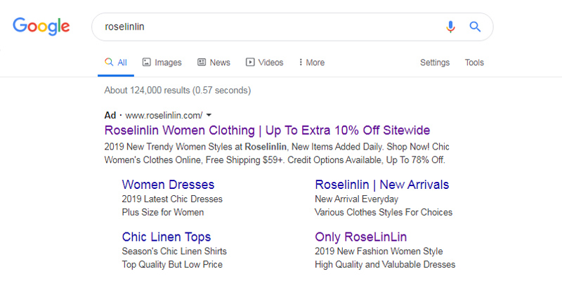 roselinlin on google ads