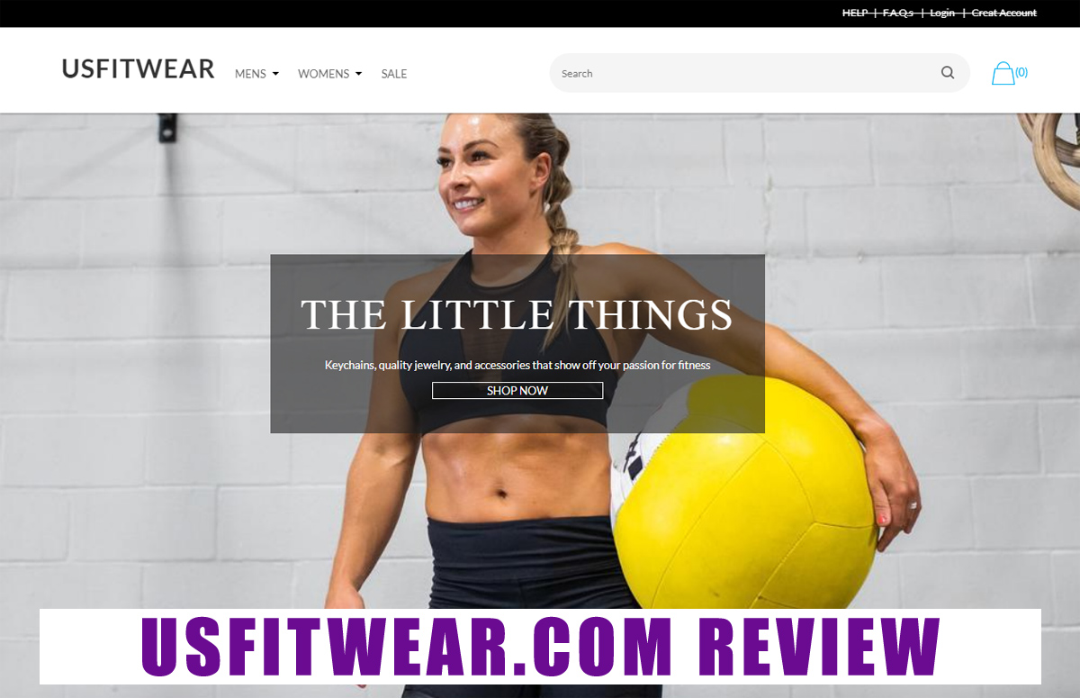 usfitwear website reviews main header