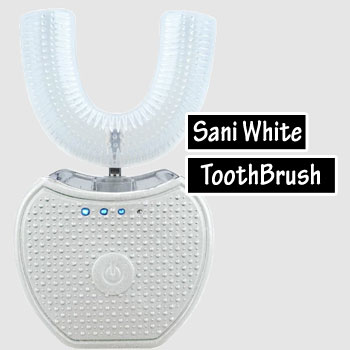 sani white toothbrush