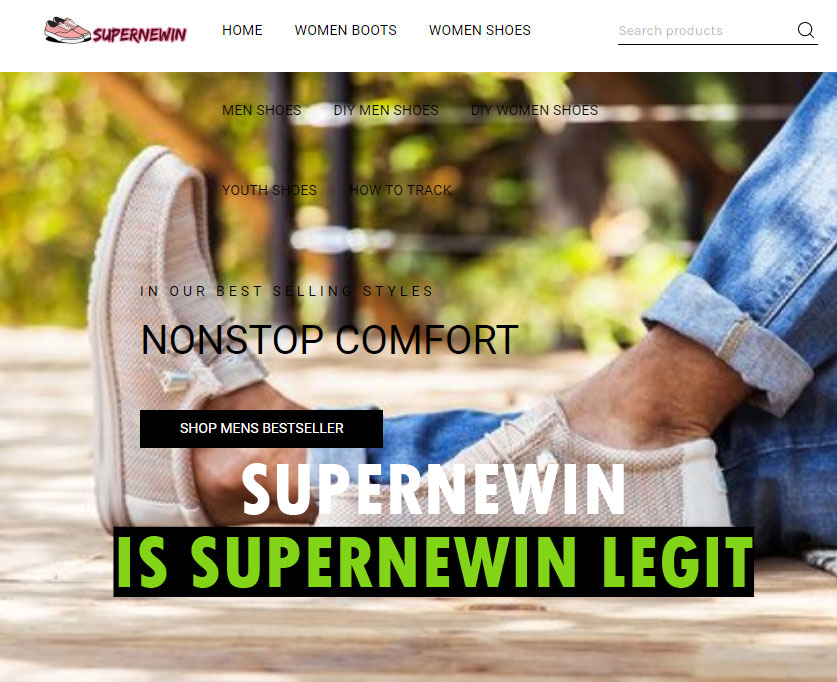 Supernewin Reviews - Best Online Store to Buy Shoes? Do Not Order