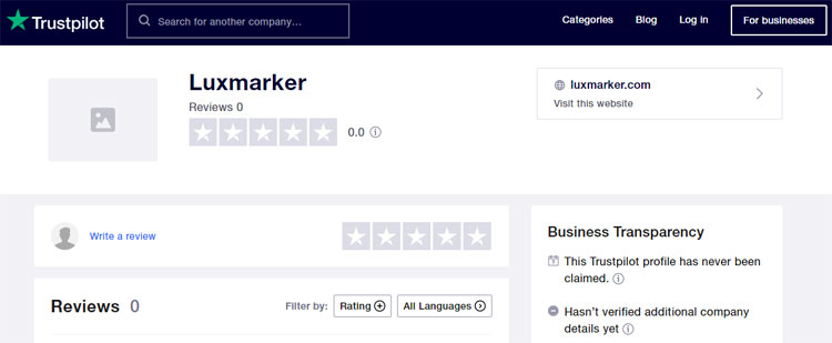 luxmarker com reviews