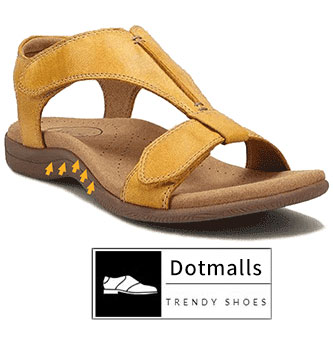  Dotmalls Women's Comfy Orthotic Sandals,Comfortable