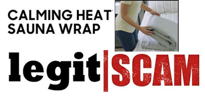 Calming Heat Sauna Wrap Reviews legit or scam