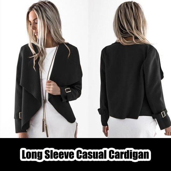 Long Sleeve Casual Cardigan