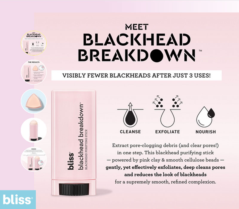 Bliss Blackhead Breakdown Reviews