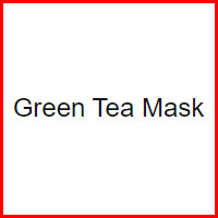 Orsolya Green Tea Mask