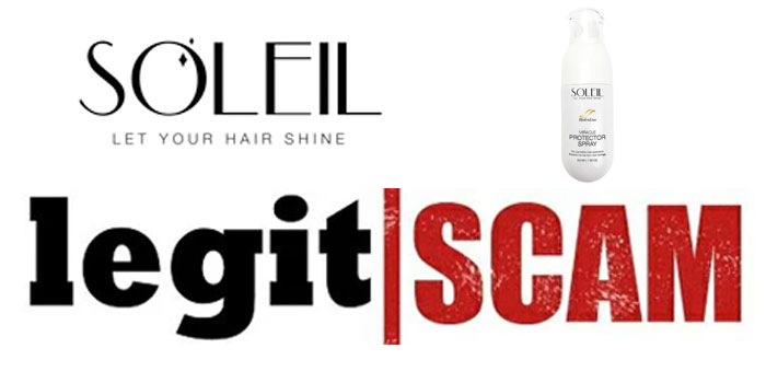 Soleil Miracle Protector Spray Reviews legit or scam