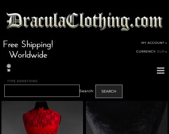 Dracula Clothing Reviews