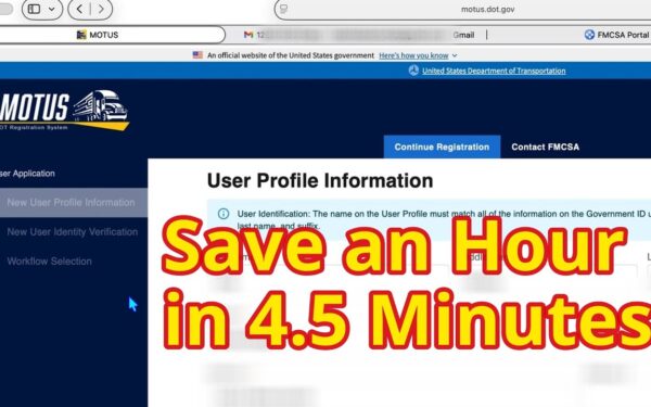 fmcsa motus registration system launch