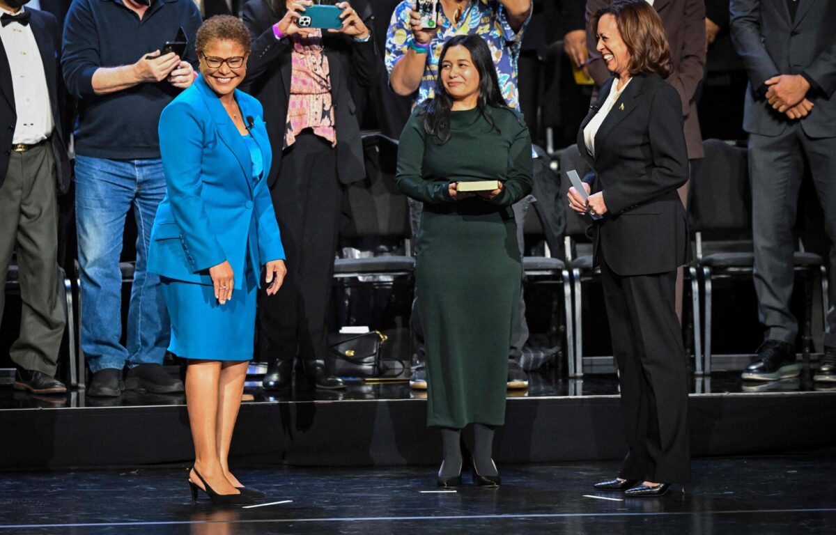 karen bass withdraws los angeles mayoral debate